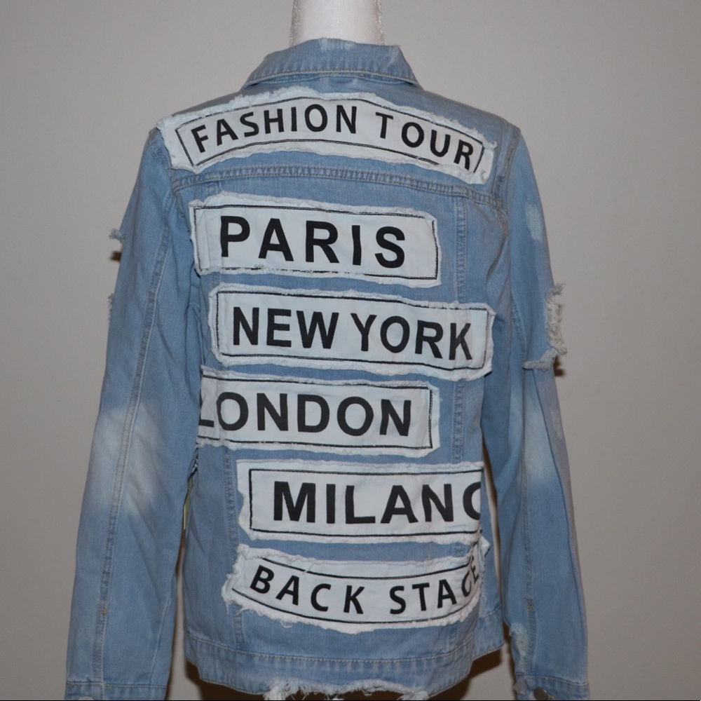 Fashion tour Jean jacket